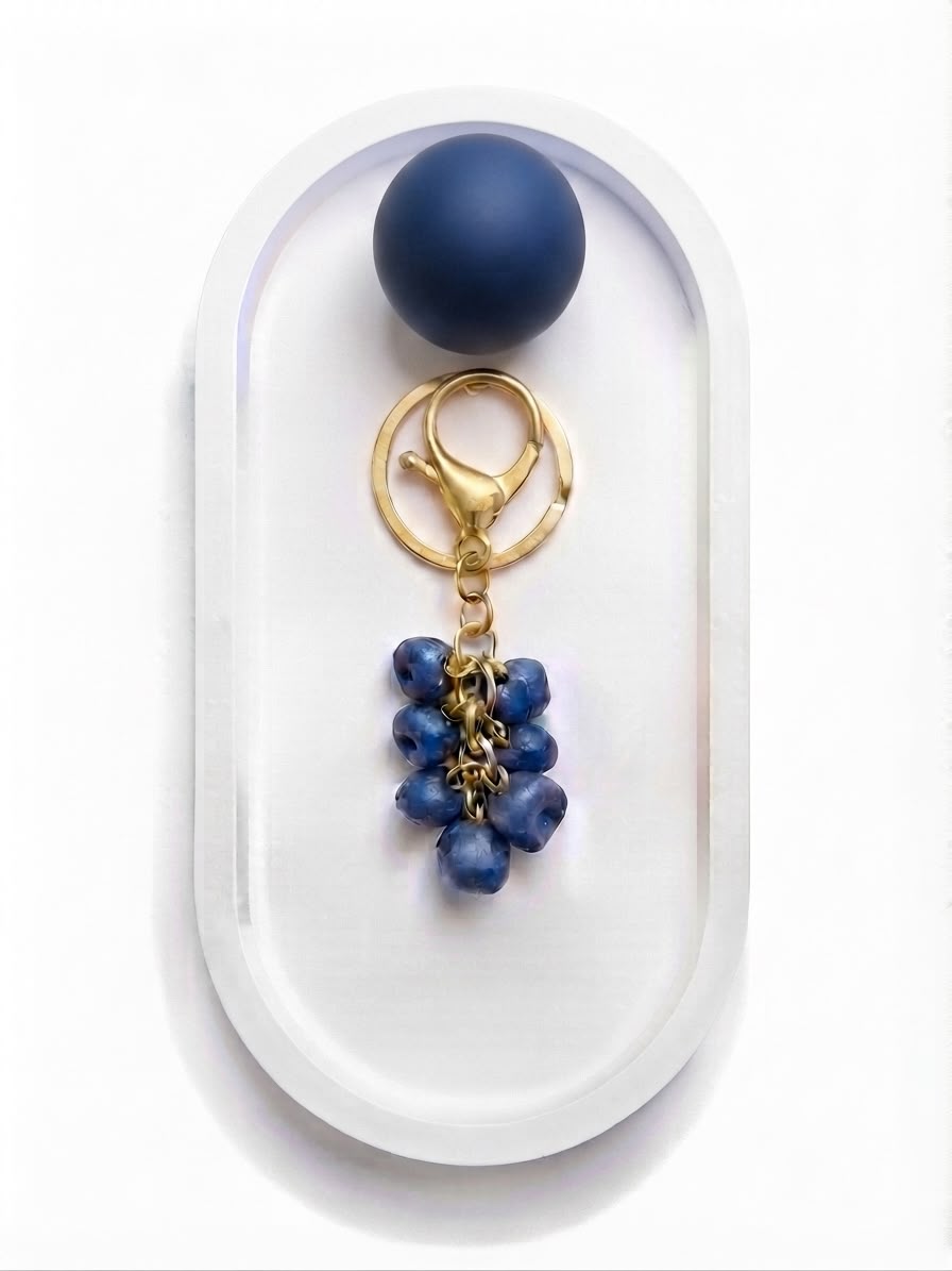 DIY Homemade Clay Kit Content - Blueberry