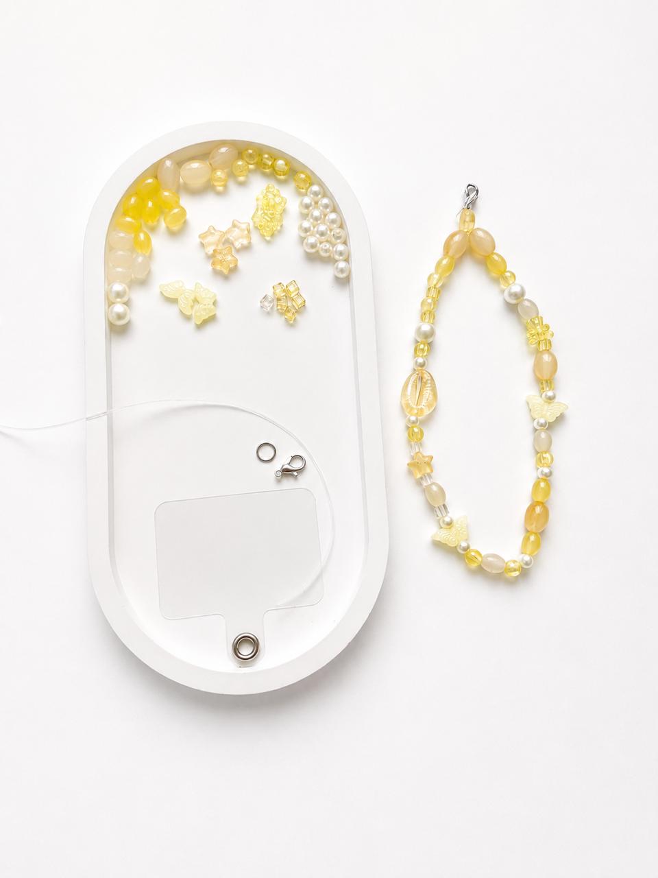 DIY Phone Charm - Butter Cream Kit Contents