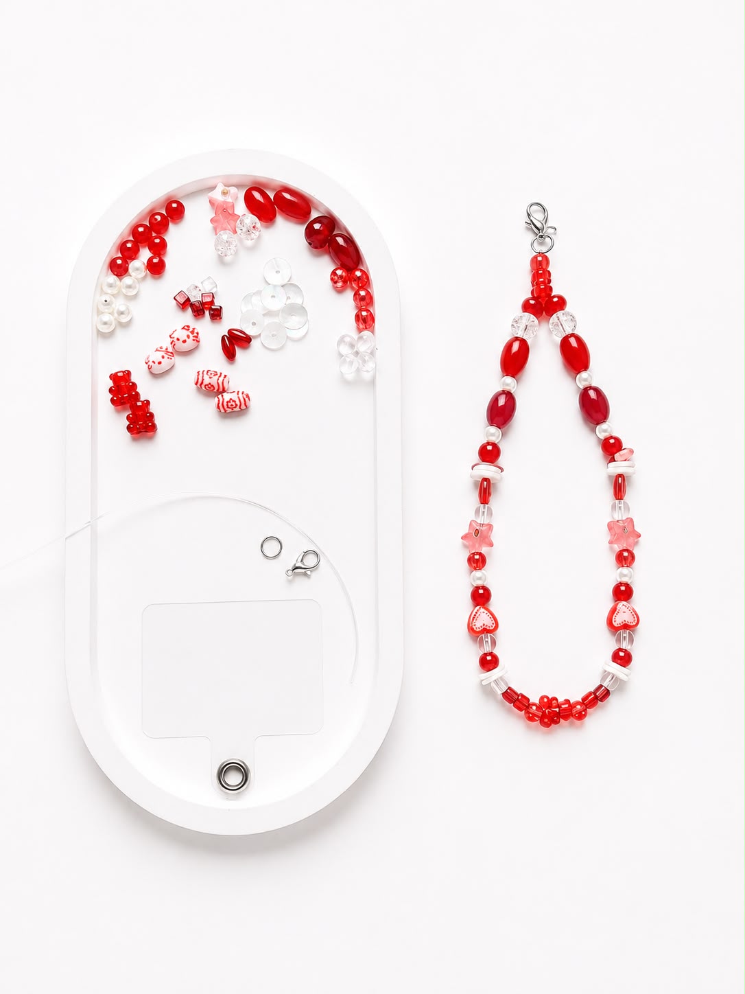 DIY Phone Charm - Cherry Crush Kit Contents