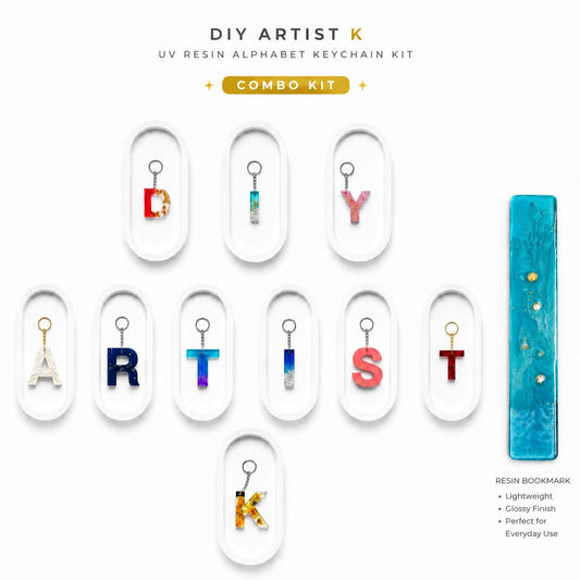 DIY UV Resin Combo Kit
