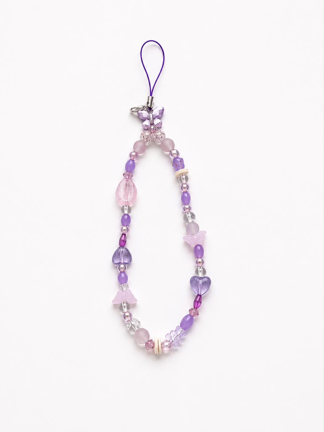 DIY Phone Charm - Lavender Dream Finished