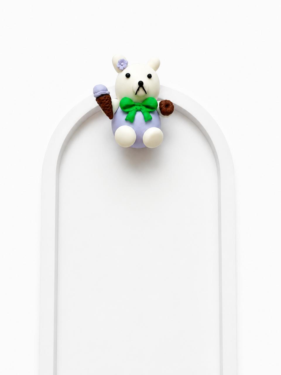 DIY Homemade Air-Dry Clay Kit- Lavender Teddy Kit