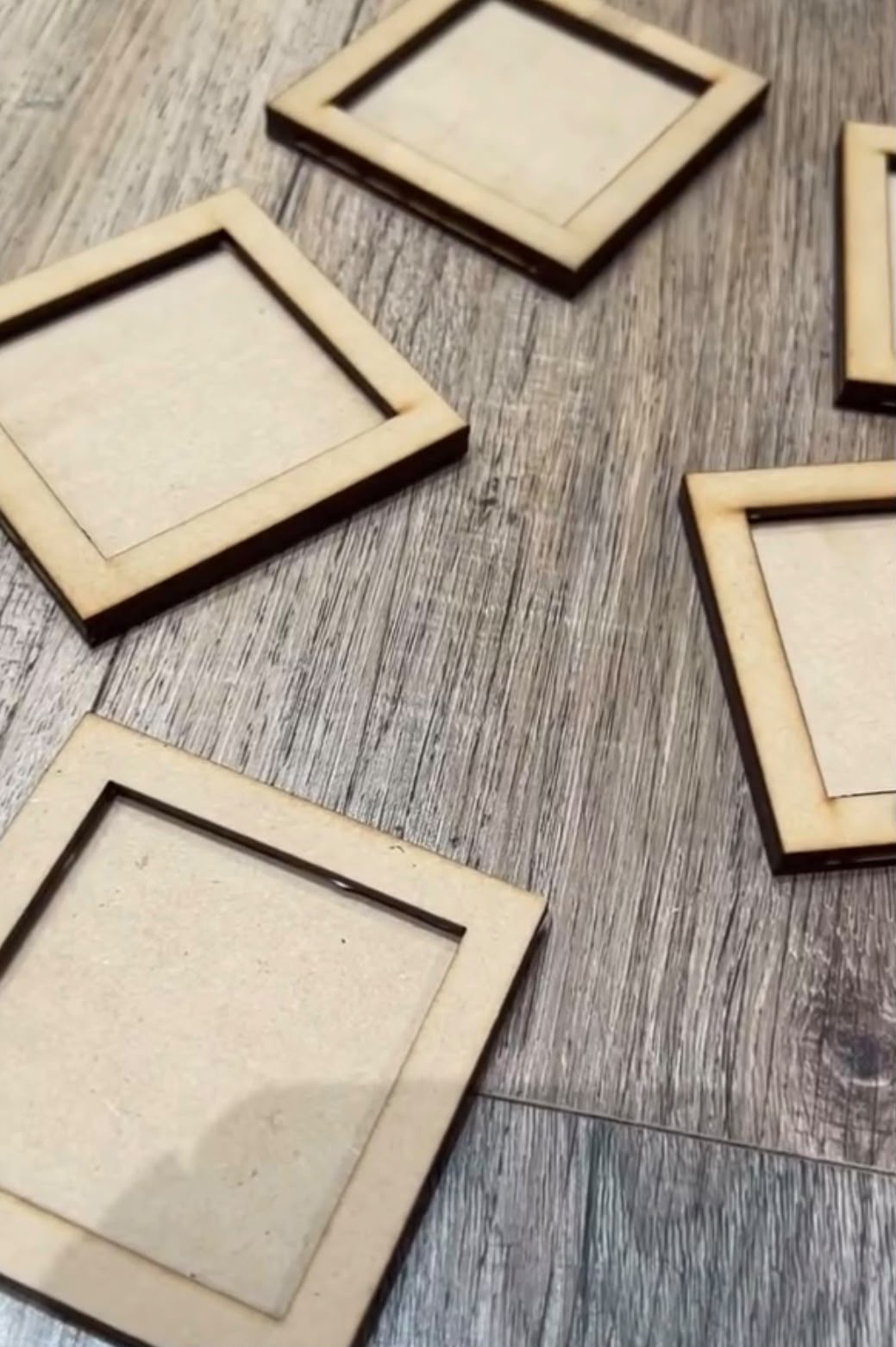 DIY MDF Photo Frames