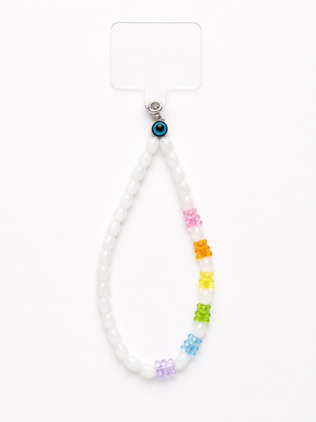 DIY Phone Charm - Marshmallow Bears Finished
