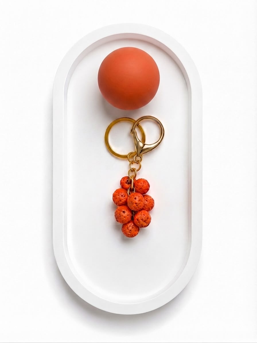 DIY Homemade Clay Kit Content - Orange