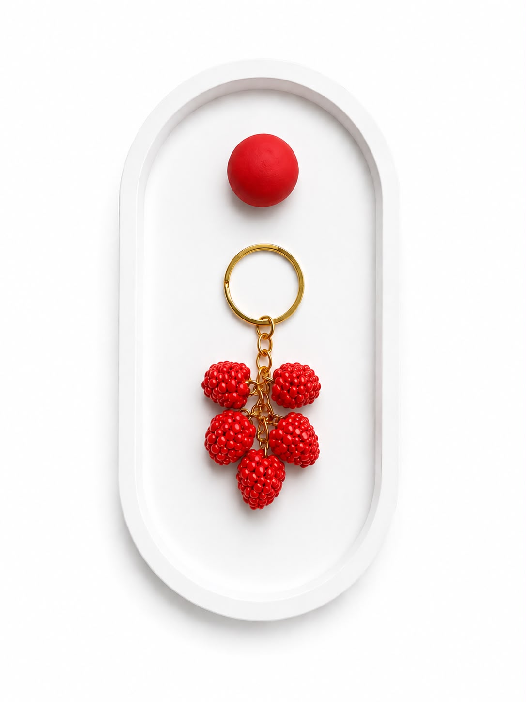 DIY Homemade Clay Kit Content - Raspberry